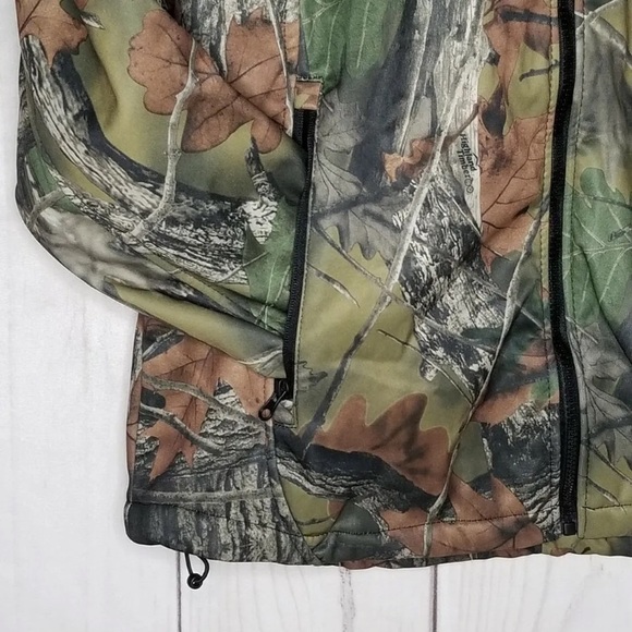 Trail Crest Camo Hunting Jacket Long Sleeve Womens Size X-Large - Picture 8 of 11